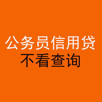 胡市镇公务员信用贷款
